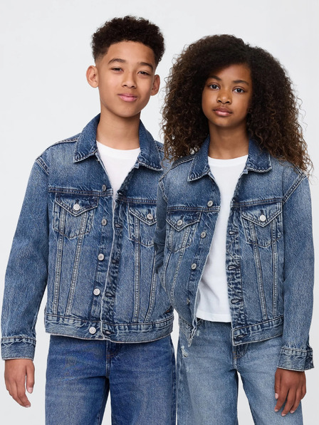 GAP Jachetă din denim pentru copii Unisex Gap