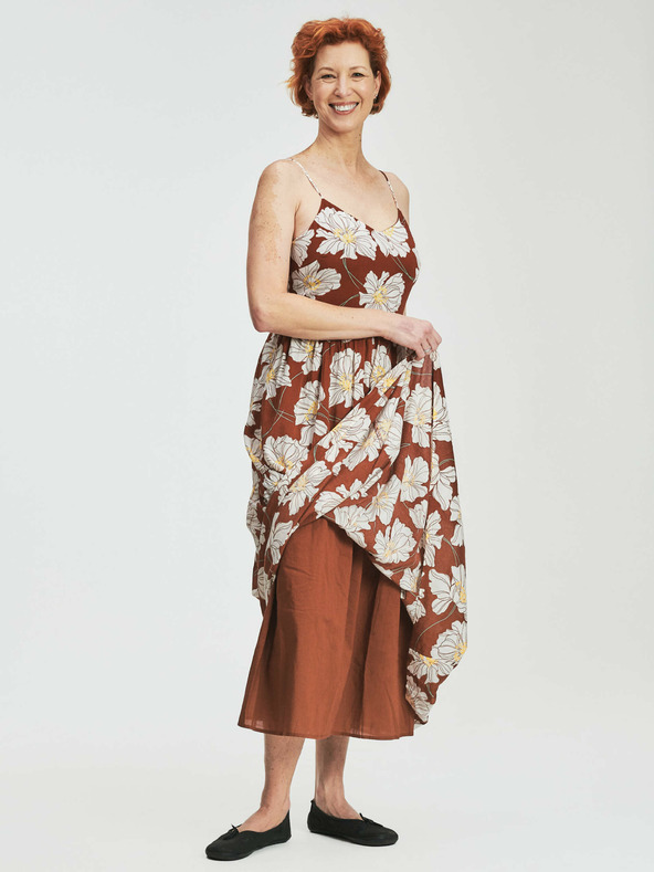 GAP Rochie maxi florală GAP