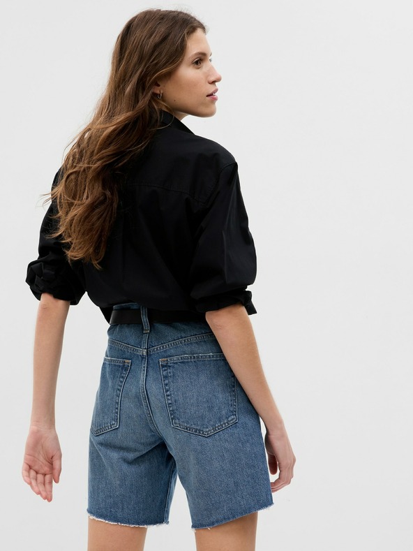 GAP Pantaloni scurți din denim mid rise GAP