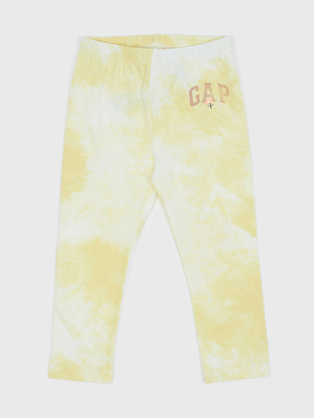 GAP Baby pantaloni din bumbaci batik GAP