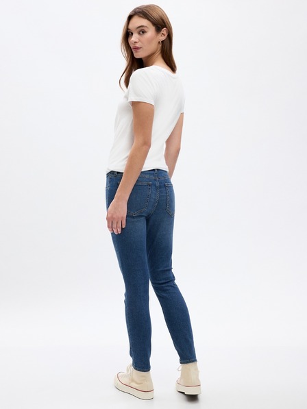 GAP Blugi Mid Rise Favorite Ankle Jeggings GAP
