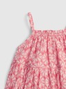 GAP Baby dress gauze tiered floral GAP