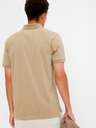 GAP Tricou polo din jerseu organic cu logo GAP