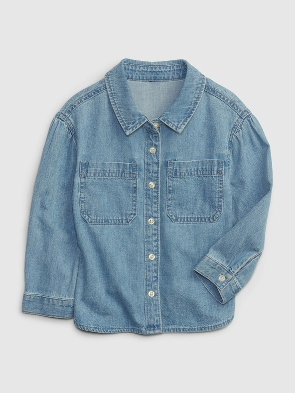 GAP Baby cămașă din denim GAP