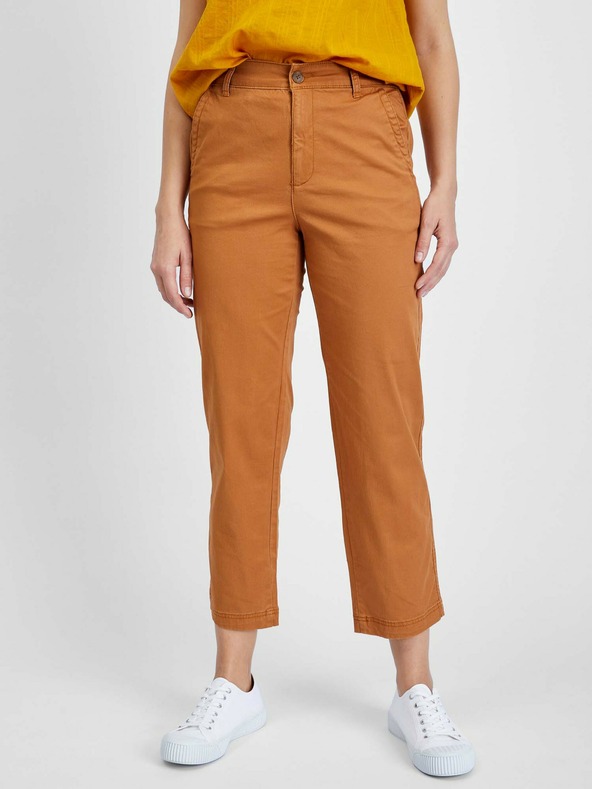 GAP Pantaloni khaki girlfriend high rise GAP