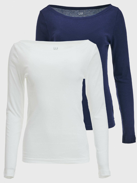 GAP Tricouri cu mâneci lungi, 2 pack GAP