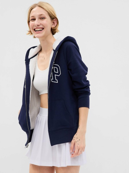 GAP Hanorac călduros cu logo GAP sherpa
