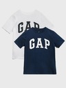 GAP Tricouri pentru copii GAP logo, 2 pack