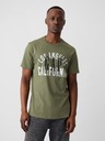 GAP Tricou GAP logo v-ss camo arch