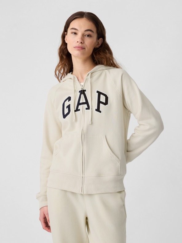 GAP Hanorac cu logo și fleece GAP
