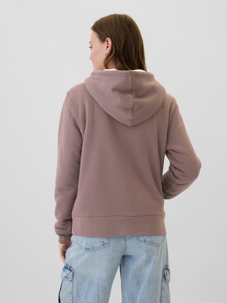 GAP Hanorac sherpa cu logo GAP