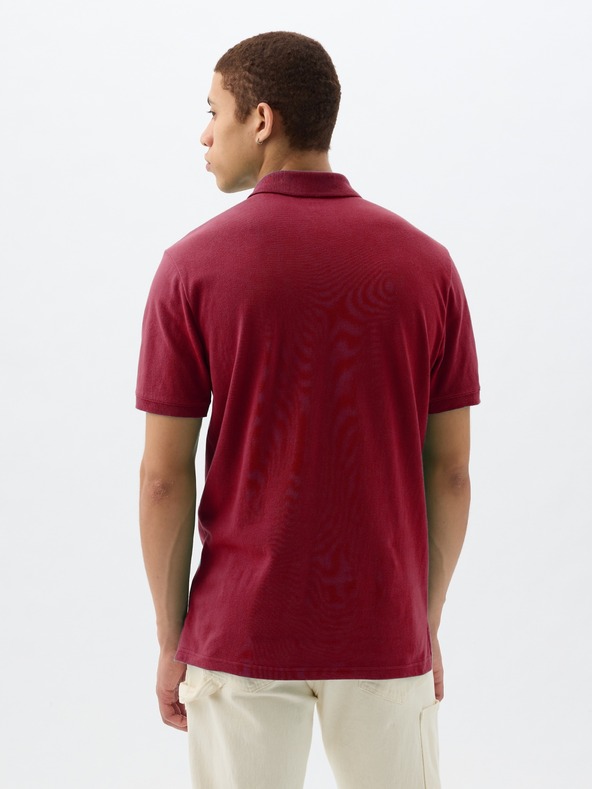 GAP Tricou polo pique cu model GAP