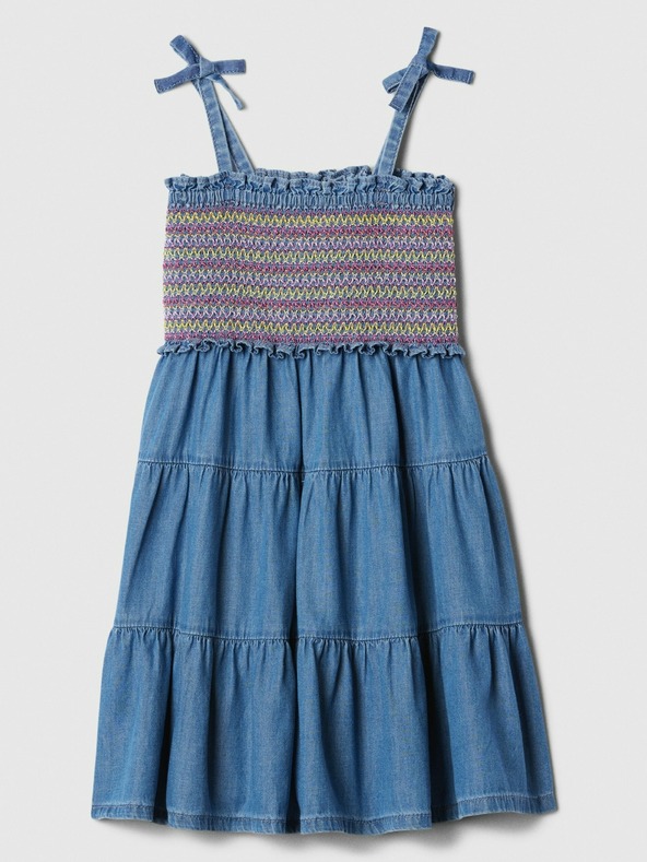 GAP Rochie midi din denim pentru copii GAP