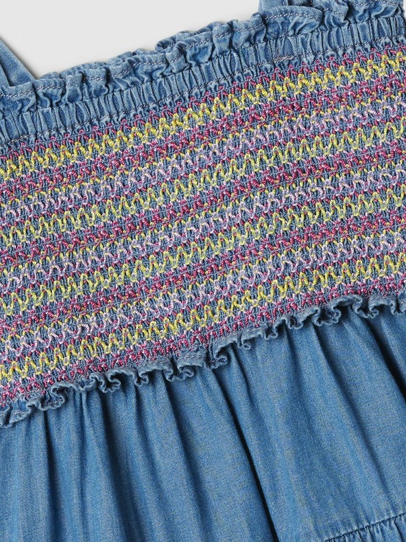 GAP Rochie midi din denim pentru copii GAP