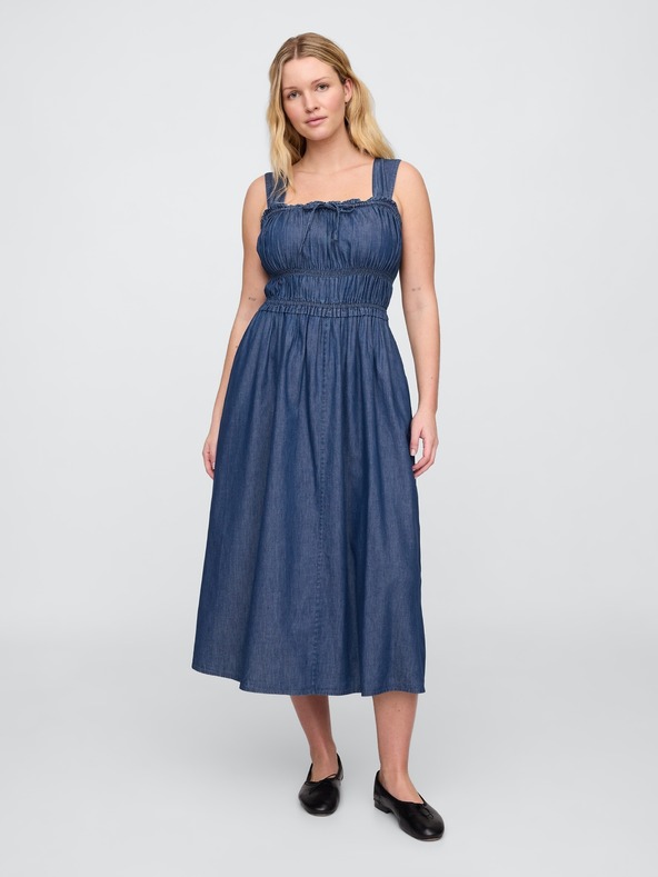 GAP Rochie midi din denim GAP