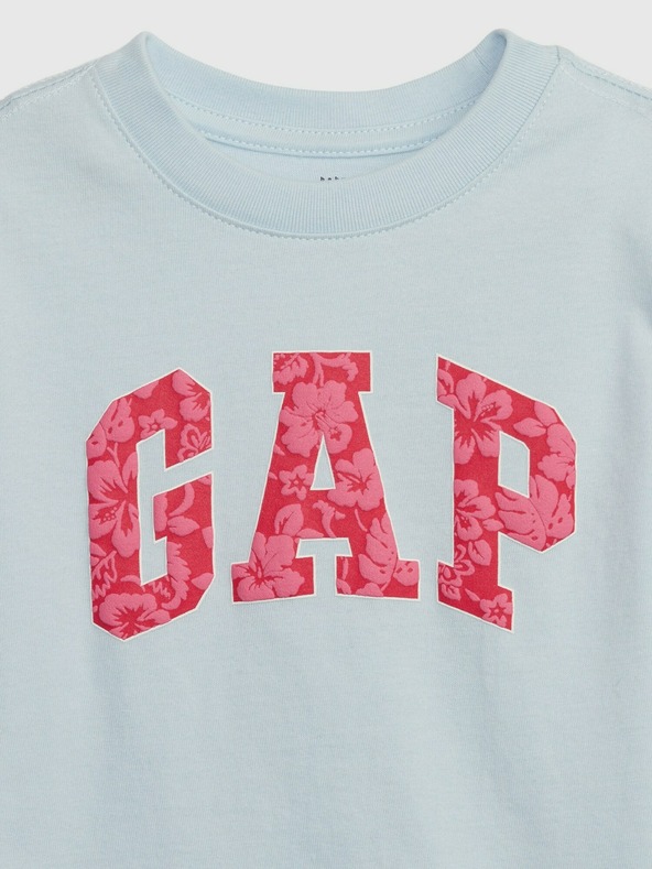 GAP Tricou cu logo pentru copii GAP