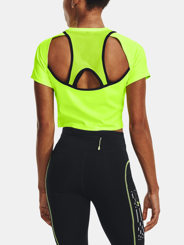 Under Armour Tricou damă Under Armour UA Run Anywhere Crop SS