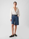 GAP Pantaloni scurți denim JORT mid rise GAP