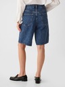 GAP Pantaloni scurți denim JORT mid rise GAP
