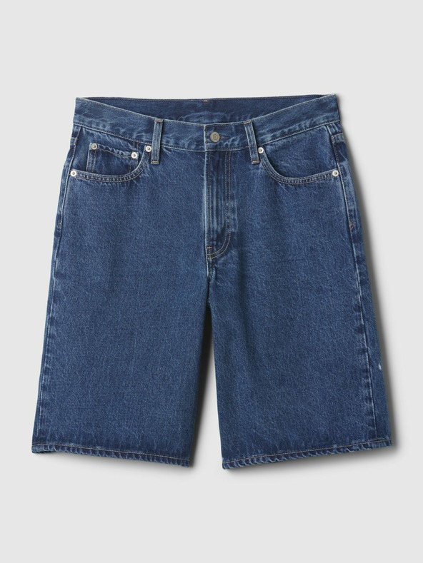 GAP Pantaloni scurți denim JORT mid rise GAP