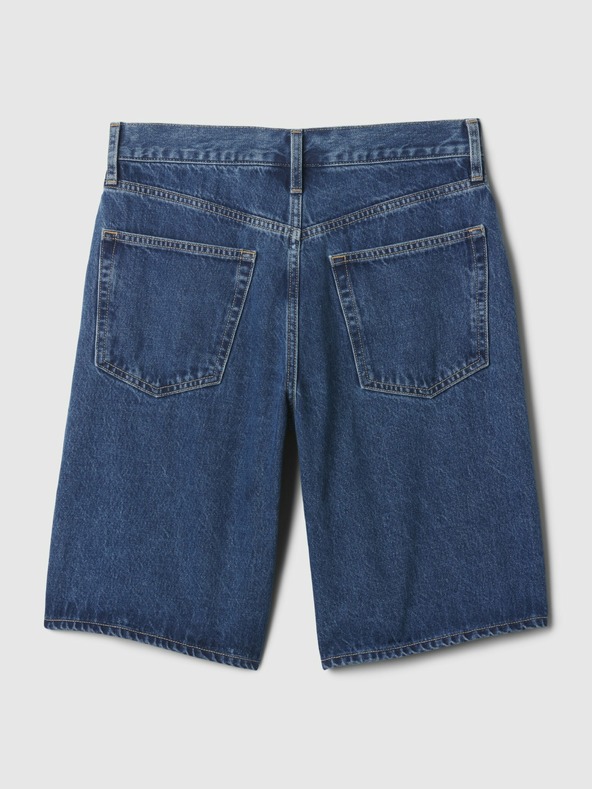 GAP Pantaloni scurți denim JORT mid rise GAP