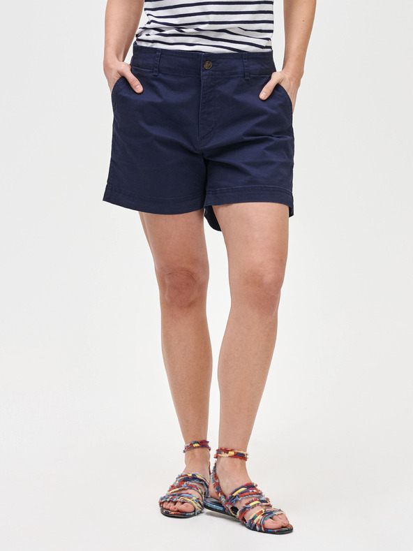 GAP Șort mid rise khaki GAP