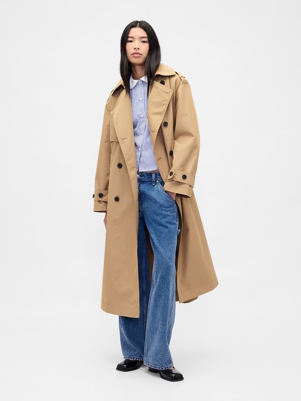 GAP Trench cu fundă la spate Gap × Sandy Liang GAP