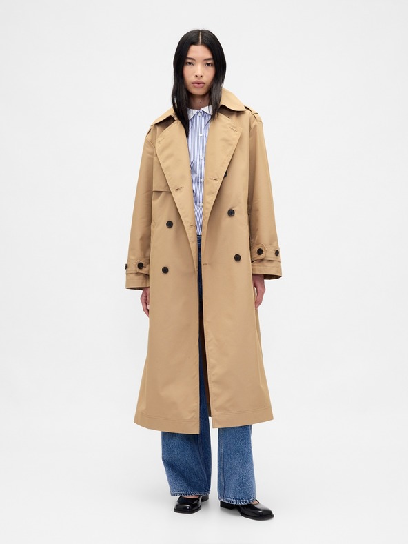 GAP Trench cu fundă la spate Gap × Sandy Liang GAP