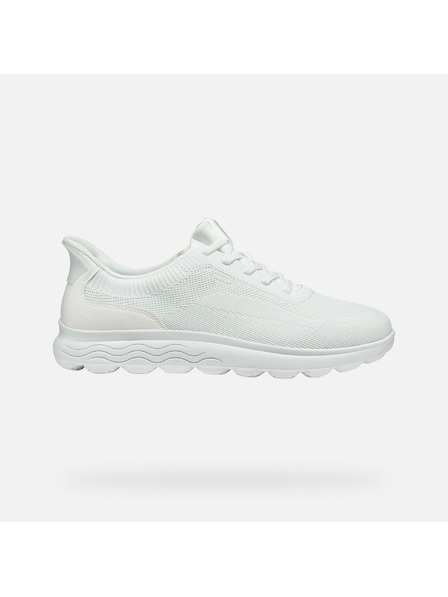 Geox Adidași Geox Spherica Plus albi pentru bărbați