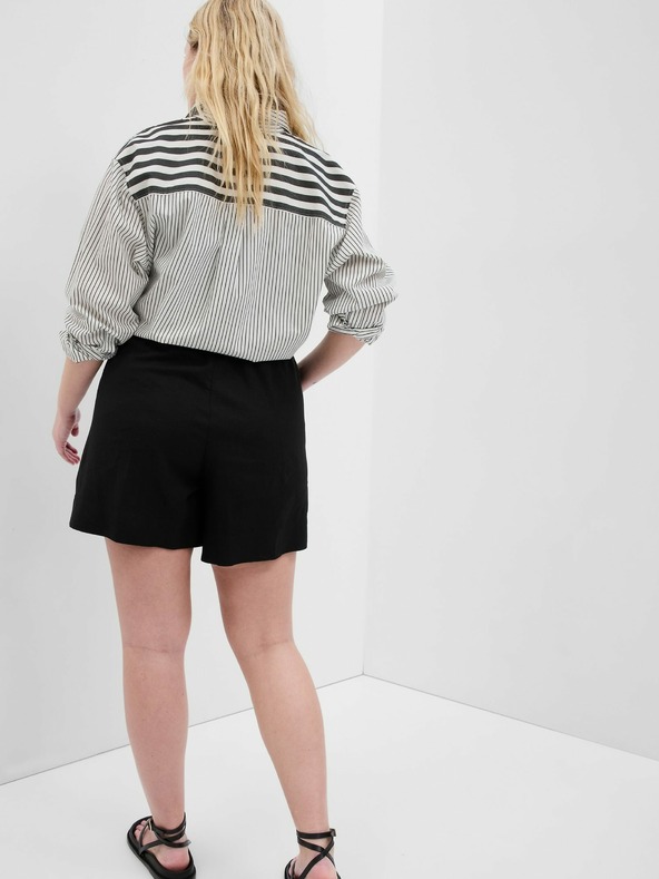 GAP Lână pantaloni scurți cu talie elastică GAP