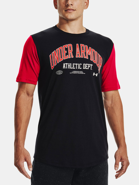 Under Armour UA Ath Dept Clrblk SS Tricou