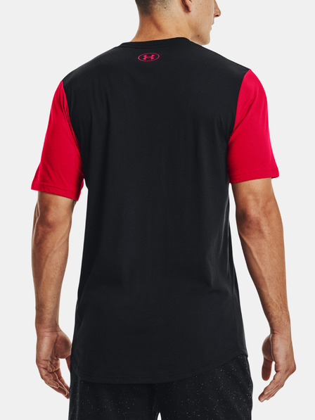 Under Armour UA Ath Dept Clrblk SS Tricou