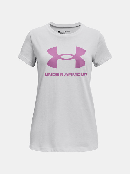 Under Armour Tricou pentru fete Under Armour UA SPORTSTYLE LOGO SS
