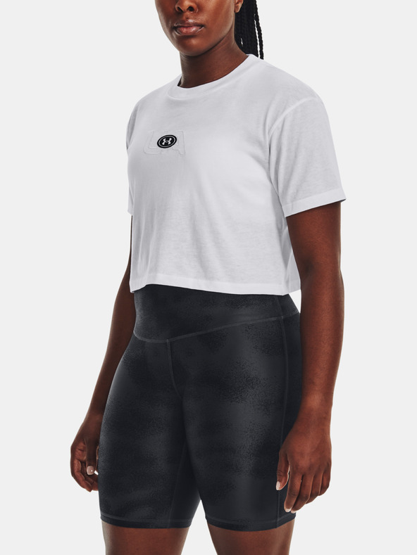 Under Armour Tricou damă Under Armour UA BRANDED LOGO CROP SS