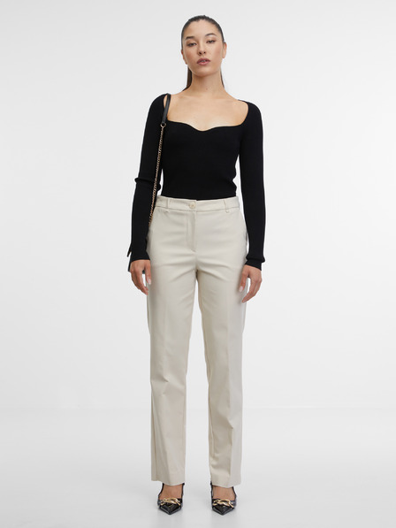 Orsay Pantaloni de damă bej ORSAY