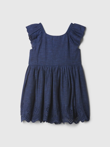 GAP Baby rochie cu madeiră GAP
