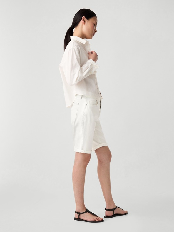 GAP Pantaloni scurți din denim mid rise GAP