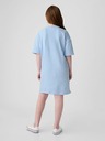 GAP Rochie oversize pentru copii cu logo GAP