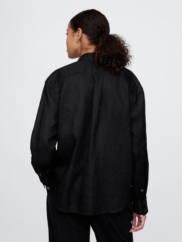 GAP Cămașă oversize din in Big Shirt GAP