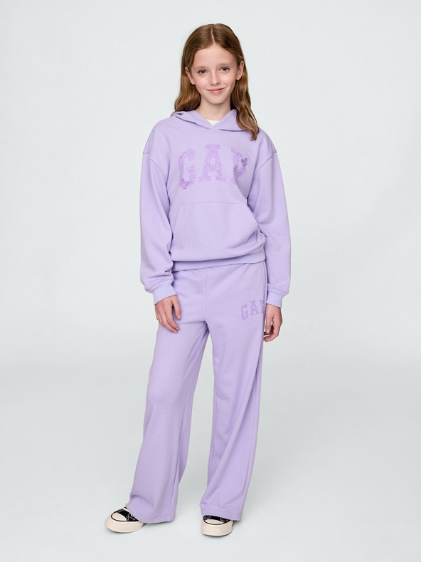 GAP Hanorac pentru copii cu logo și fleece GAP
