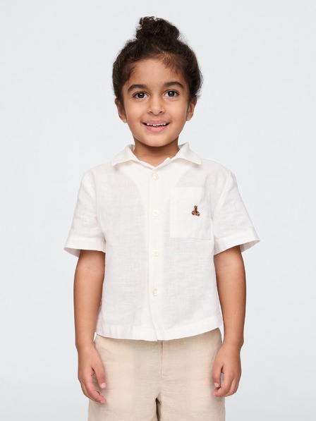 GAP Baby cămașă din in GAP