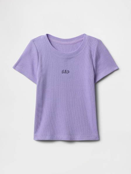 GAP Tricou cu textură reiată pentru copii GAP
