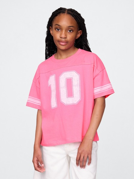GAP Tricou oversize Varsity pentru copii GAP