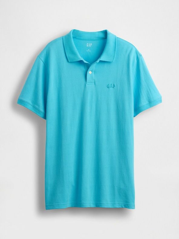 GAP Tricou polo pique cu model GAP
