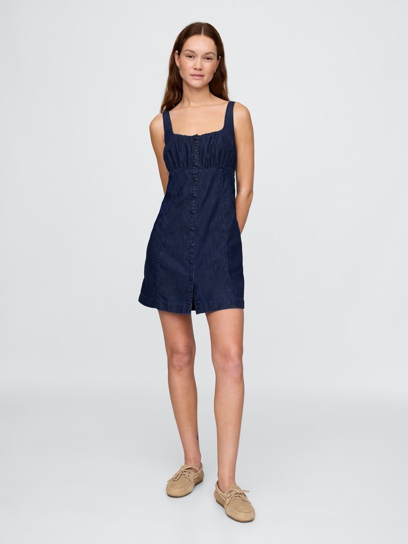 GAP Rochie mini din denim UltraSoft GAP
