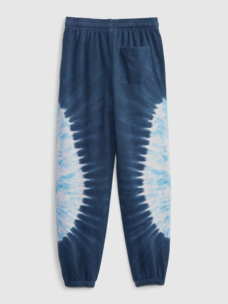 GAP Pantaloni de trening tie dye pentru copii GAP