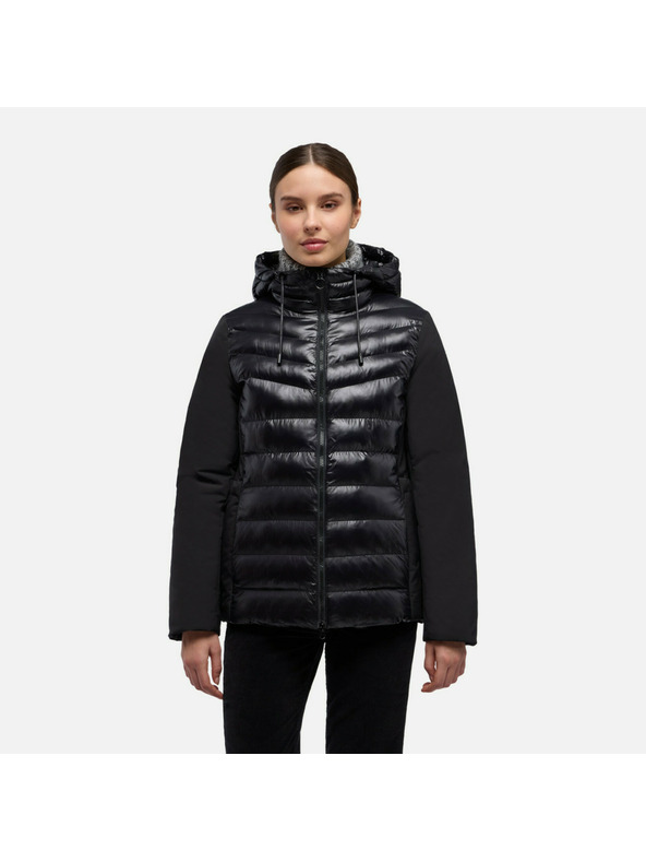 Geox Neagră pardesiu pentru femei Geox Spherica