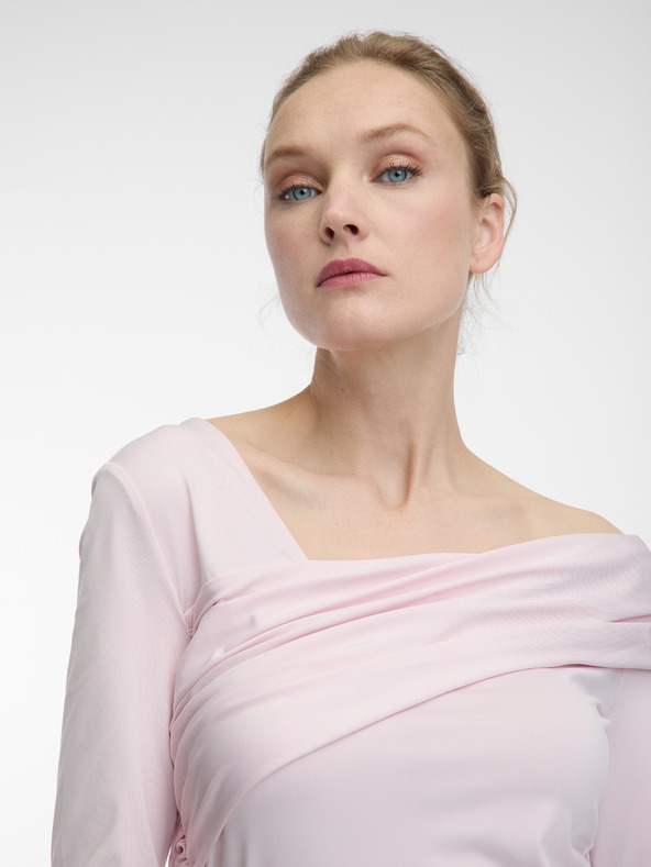 Orsay Bluză de damă roz deschis ORSAY