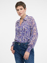 Orsay Bluză de damă mov cu guler ORSAY