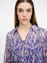 Orsay Bluză de damă mov cu guler ORSAY